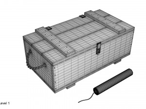 dynamite box 3D Модель