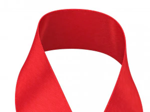 rotes Band 3D Modell