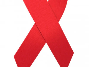 rotes Band 3D Modell