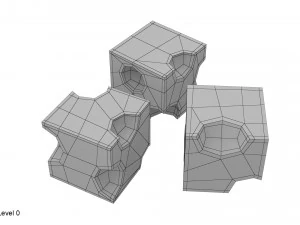 K&auml;sew&uuml;rfel 3D Modell