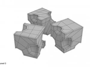 K&auml;sew&uuml;rfel 3D Modell