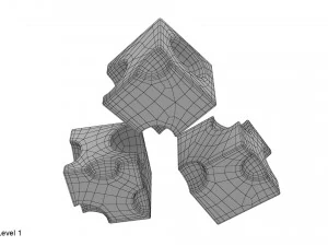 K&auml;sew&uuml;rfel 3D Modell