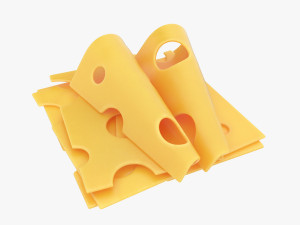 cheese slices 3D Model