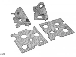 cheese slices 3D Model