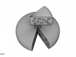cheese wheel and piece Modèle 3D