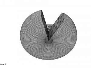 cheese wheel and piece Modèle 3D
