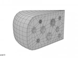 K&auml;sespalte 3D Modell