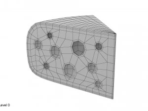 K&auml;sespalte 3D Modell