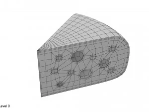 K&auml;sespalte 3D Modell