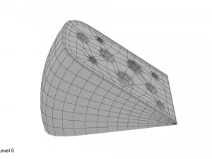 K&auml;sespalte 3D Modell