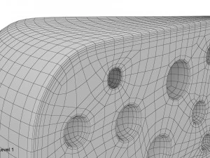 K&auml;sespalte 3D Modell