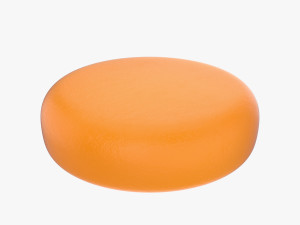 cheese wheel full 3D Model