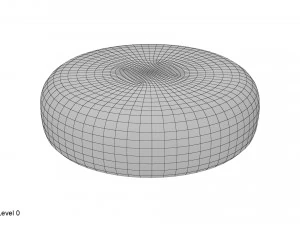 cheese wheel full 3D Model