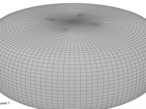 cheese wheel full 3D Model