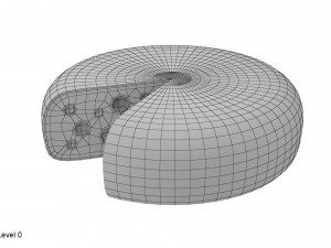 cheese wheel sliced Modelo 3D
