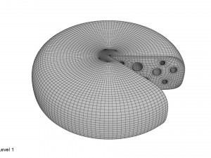 cheese wheel sliced Modelo 3D