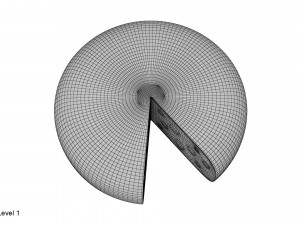 cheese wheel sliced Modelo 3D