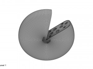 cheese wheel sliced Modelo 3D