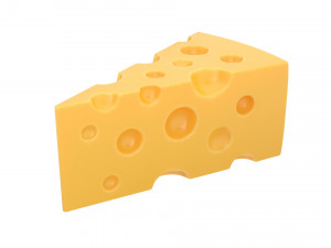 cheese set Modèle 3D