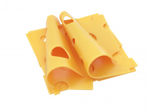 cheese set Modèle 3D