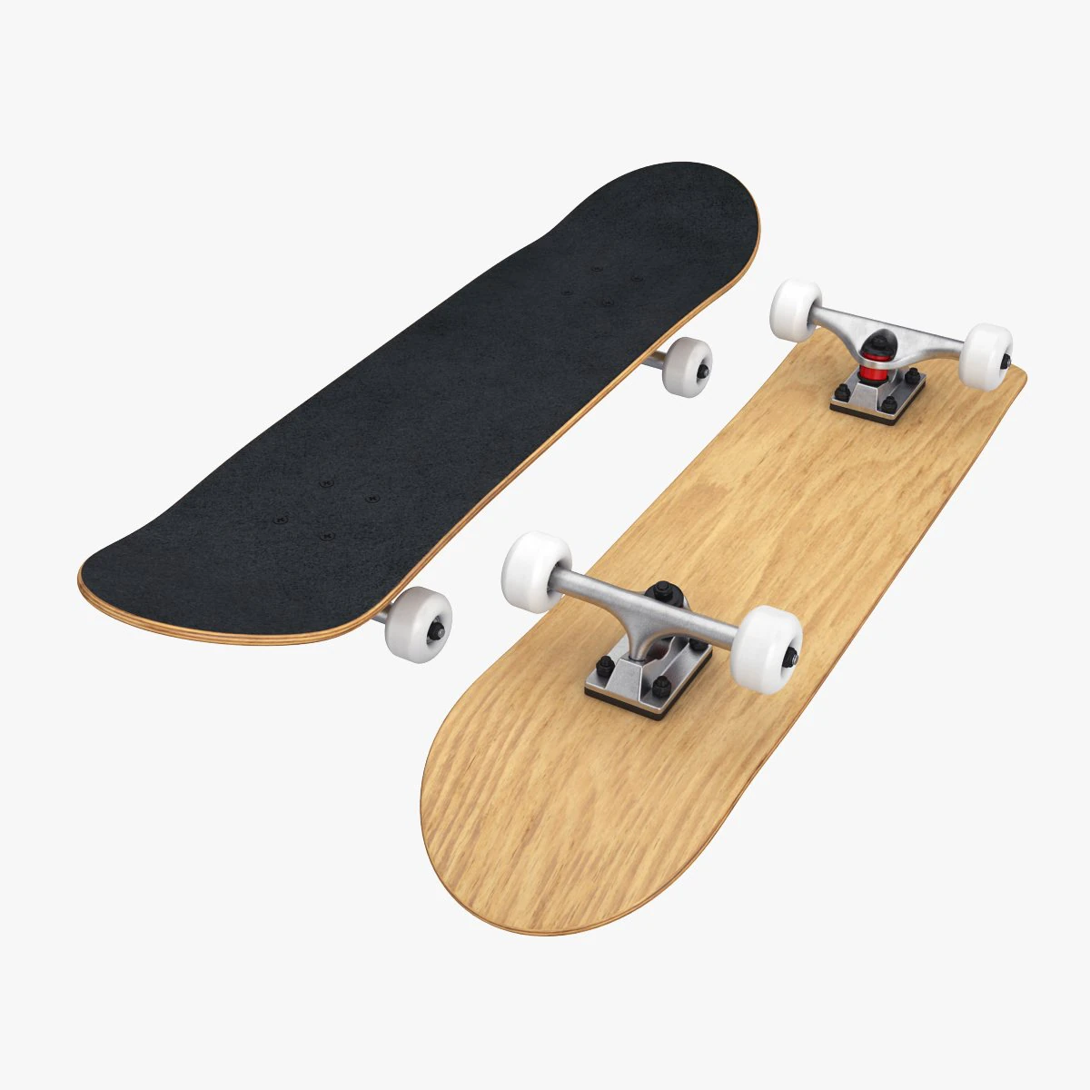 스케이트보드 3D 모델 .c4d .max .obj .3ds .fbx .stl .blend 