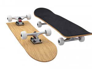 스케이트보드 3D 모델