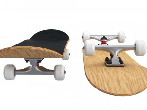 스케이트보드 3D 모델