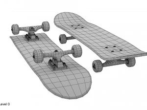 스케이트보드 3D 모델