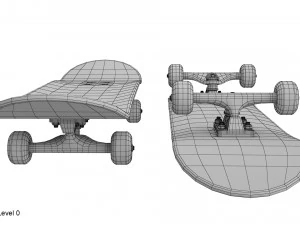 스케이트보드 3D 모델