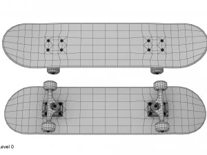 스케이트보드 3D 모델