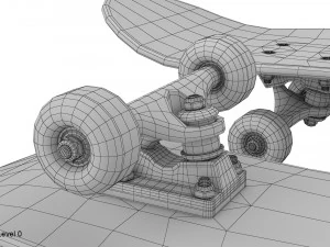 스케이트보드 3D 모델