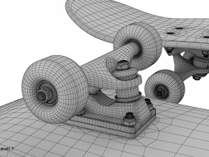 스케이트보드 3D 모델
