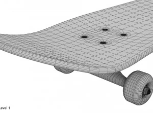 스케이트보드 3D 모델