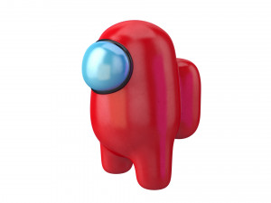 among us character 3D 模型