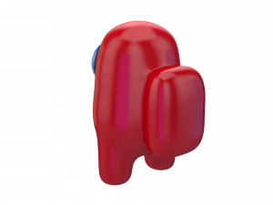 among us character 3D 模型