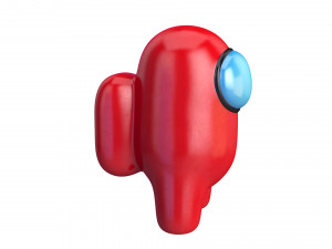 among us character 3D 模型