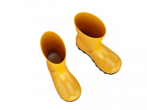 rubber boots 3D Model