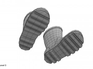 rubber boots 3D Model