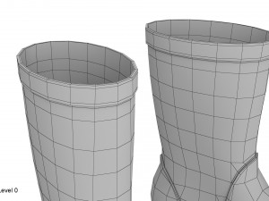 rubber boots 3D Model