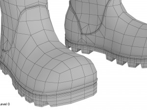 rubber boots 3D Model