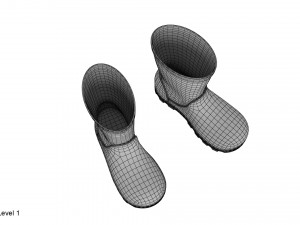 rubber boots 3D Model