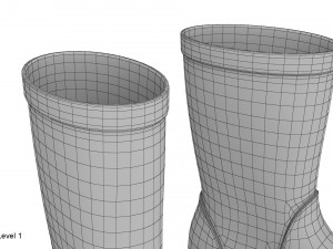rubber boots 3D Model