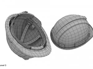 casco Modelo 3D