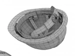 casco Modelo 3D