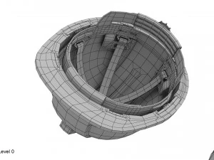 casco Modelo 3D
