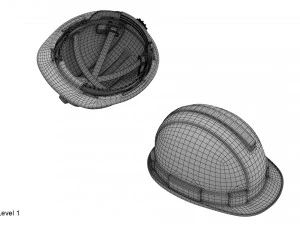 casco Modelo 3D