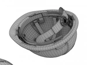 casco Modelo 3D