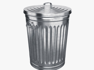 garbage can 3D Model