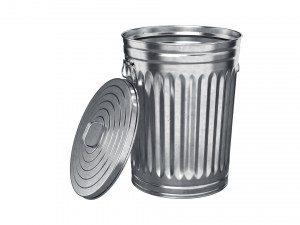 garbage can 3D Модель
