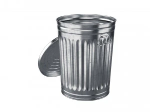 M&uuml;lleimer 3D Modell